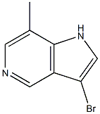 3-BROMO-7-METHYL-5-AZAINDOLE CAS#: 1000341-40-1
