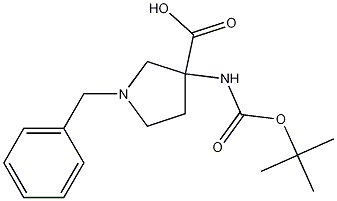 3-Boc-Amino-1-benzylpyrrolidine-3-carboxylic acid CAS#: 1027511-74-5