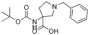 3-Boc-amino-1-Bn-pyrrolidine-3-carboxylic acid CAS#: 1027511-74-5