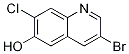 3-BroMo-7-chloro-6-quinolinol CAS#: 1009811-89-5