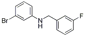 3-BroMo-N-(3-fluorobenzyl)aniline, 97% CAS#: 1021101-38-1