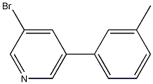 3-Bromo-5-(3-methylphenyl)pyridine CAS#: 1070882-67-5
