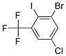 3-Bromo-5-chloro-2-iodobenzotrifluoride CAS#: 1027512-75-9