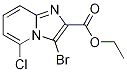 3-Bromo-5-chloroimidazo[1,2-a]pyridine-2-carboxylic acid ethyl ester CAS#: 1000018-03-0
