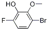 3-Bromo-6-fluoro-2-methoxyphenol CAS#: 1026796-50-8