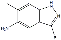 3-Bromo-6-methyl-1H-Indazol-5-amine CAS#: 1000343-43-0