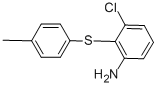 3-CHLORO-2-[(4-METHYLPHENYL)THIO]ANILINE CAS#: 199803-23-1