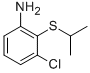 3-CHLORO-2-(ISOPROPYLTHIO)ANILINE CAS#: 179104-32-6