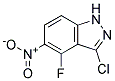 3-CHLORO-4-FLUORO-5-NITRO (1H)INDAZOLE CAS#: 1000340-95-3
