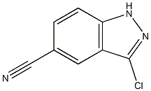 3-CHLORO-5-CYANO (1H)INDAZOLE CAS#: 1000341-16-1