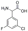 3-CHLORO-5-FLUORO-DL-PHENYLGLYCINE CAS#: 1038843-45-6