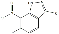 3-CHLORO-6-METHYL-7-NITRO (1H)INDAZOLE CAS#: 1000342-46-0