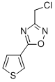 3-(CHLOROMETHYL)-5-(3-THIENYL)-1,2,4-OXADIAZOLE CAS#: 184970-24-9