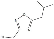 3-(CHLOROMETHYL)-5-ISOBUTYL-1,2,4-OXADIAZOLE CAS#: 189130-85-6