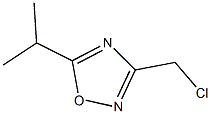 3-(CHLOROMETHYL)-5-(PROPAN-2-YL)-1,2,4-OXADIAZOLE CAS#: 189130-87-8