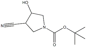 3-CYANO-4-HYDROXYPYRROLIDINE-1-CARBOXYLIC ACID TERT-BUTYL ESTER CAS#: 197143-33-2