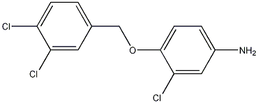3-Chloro-4-[(3,4-dichlorophenyl)methoxy]benzenamine CAS#: 1039922-08-1