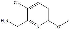 (3-Chloro-6-Methoxypyridin-2-yl)MethanaMine CAS#: 1060810-37-8