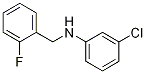 3-Chloro-N-(2-fluorobenzyl)aniline, 97% CAS#: 1019541-39-9