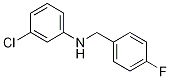 3-Chloro-N-(4-fluorobenzyl)aniline, 97% CAS#: 1019540-88-5