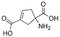 3-Cyclopentene-1,3-dicarboxylic acid, 1-amino- (9CI) CAS#: 182888-98-8