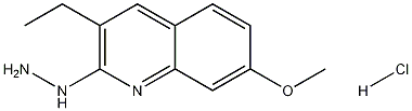 3-Ethyl-2-hydrazino-7-methoxyquinoline hydrochloride CAS#: 1017147-59-9