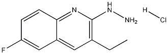 3-Ethyl-6-fluoro-2-hydrazinoquinoline hydrochloride CAS#: 1017361-26-0