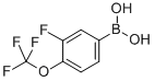 3-FLUORO-4-(TRIFLUOROMETHOXY)BENZENEBORONIC ACID CAS#: 187804-79-1