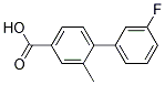 3'-Fluoro-2-Methyl-[1,1'-biphenyl]-4-carboxylic acid CAS#: 1008773-96-3