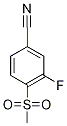 3-Fluoro-4-(methylsulphonyl)benzonitrile CAS#: 185946-05-8