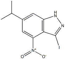 3-IODO-4-NITRO-6-ISOPROPYL (1H)INDAZOLE CAS#: 1000340-91-9