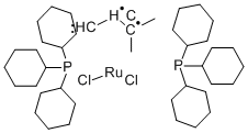 3-ME-2-BUTENYLIDENEBIS(TRICYCLOHEXYLPHOSPHINE)DICHLORORUTHE. CAS#: 194659-03-5