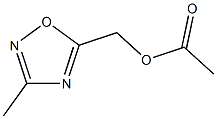 (3-METHYL-1,2,4-OXADIAZOL-5-YL)METHYL ACETATE CAS#: 187970-11-2