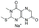 3-METHYL-2-METHYLTHIO-4,7(3H,8H)-PTERIDINEDIONE, SODIUM SALT CAS#: 199789-54-3