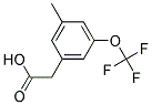 3-METHYL-5-(TRIFLUOROMETHOXY)PHENYLACETIC ACID CAS#: 1000339-57-0