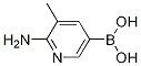 (3-Methyl-2-aminopyridin-5-yl)boronic acid CAS#: 1032759-01-5
