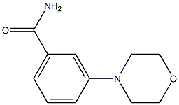 3-MorpholinobenzaMide CAS#: 183557-81-5