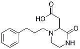 [3-Oxo-1-(3-phenylpropyl)-2-piperazinyl]-acetic acid CAS#: 1033600-32-6