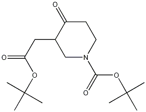 3-PIPERIDINEACETIC ACID, 1-[(1,1-DIMETHYLETHOXY)CARBONYL]-4-OXO-, 1,1-DIMETHYLETHYL ESTER CAS#: 1010814-94-4