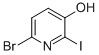 3-PYRIDINOL, 6-BROMO-2-IODO- CAS#: 188057-35-4