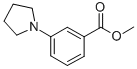 3-PYRROLIDIN-1-YL-BENZOIC ACID METHYL ESTER CAS#: 186086-71-5