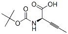 3-Pentynoicacid,2-[[(1,1-dimethylethoxy)carbonyl]amino]-,(R)-(9CI) CAS#: 182495-27-8