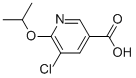 3-Pyridinecarboxylic  acid,  5-chloro-6-(1-methylethoxy)- CAS#: 187401-45-2