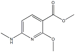 3-Pyridinecarboxylicacid,2-methoxy-6-(methylamino)-,methylester(9CI) CAS#: 187480-13-3