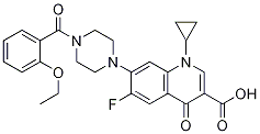 3-Quinolinecarboxylic acid, 1-cyclopropyl-7-[4-(2-ethoxybenzoyl)-1-piperazinyl]-6-fluoro-1,4-dihydro-4-oxo- CAS#: 1053950-43-8