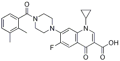 3-Quinolinecarboxylic acid, 1-cyclopropyl-7-[4-(2,3-diMethylbenzoyl)-1-piperazinyl]-6-fluoro-1,4-dihydro-4-oxo- CAS#: 1054009-42-5