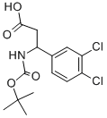3-TERT-BUTOXYCARBONYLAMINO-3-(3,4-DICHLORO-PHENYL)-PROPIONIC ACID CAS#: 193633-52-2