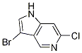3-broMo-6-chloro-1H-pyrrolo[3,2-c]pyridine CAS#: 1000341-61-6
