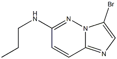 3-broMo-N-propyliMidazo[1,2-b]pyridazin-6-aMine CAS#: 1034621-79-8