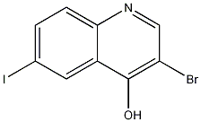 3-bromo-6-iodoquinolin-4-ol CAS#: 1032816-36-6